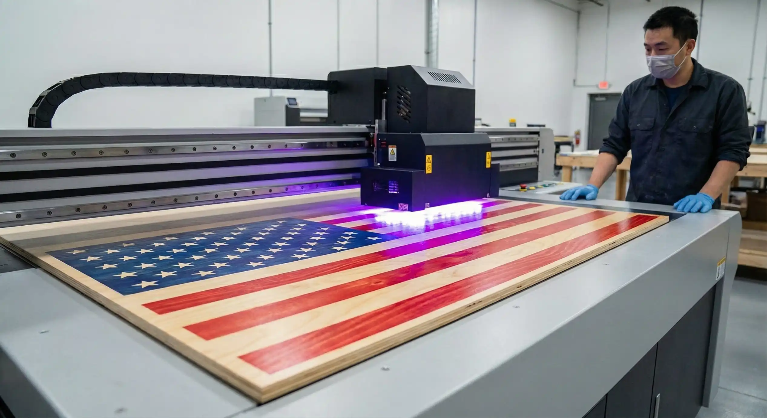 Direct UV Printing Process