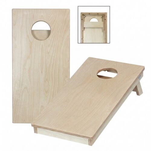 Tailgate Cornhole Boards Compact tailgate-style cornhole boards made for easy grab-and-go play